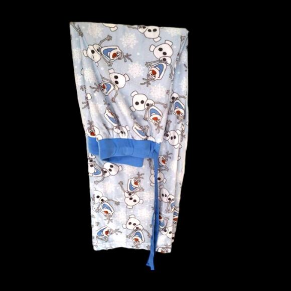 Disney Frozen Olaf PJ pants sx 1x EUC - Picture 1 of 3